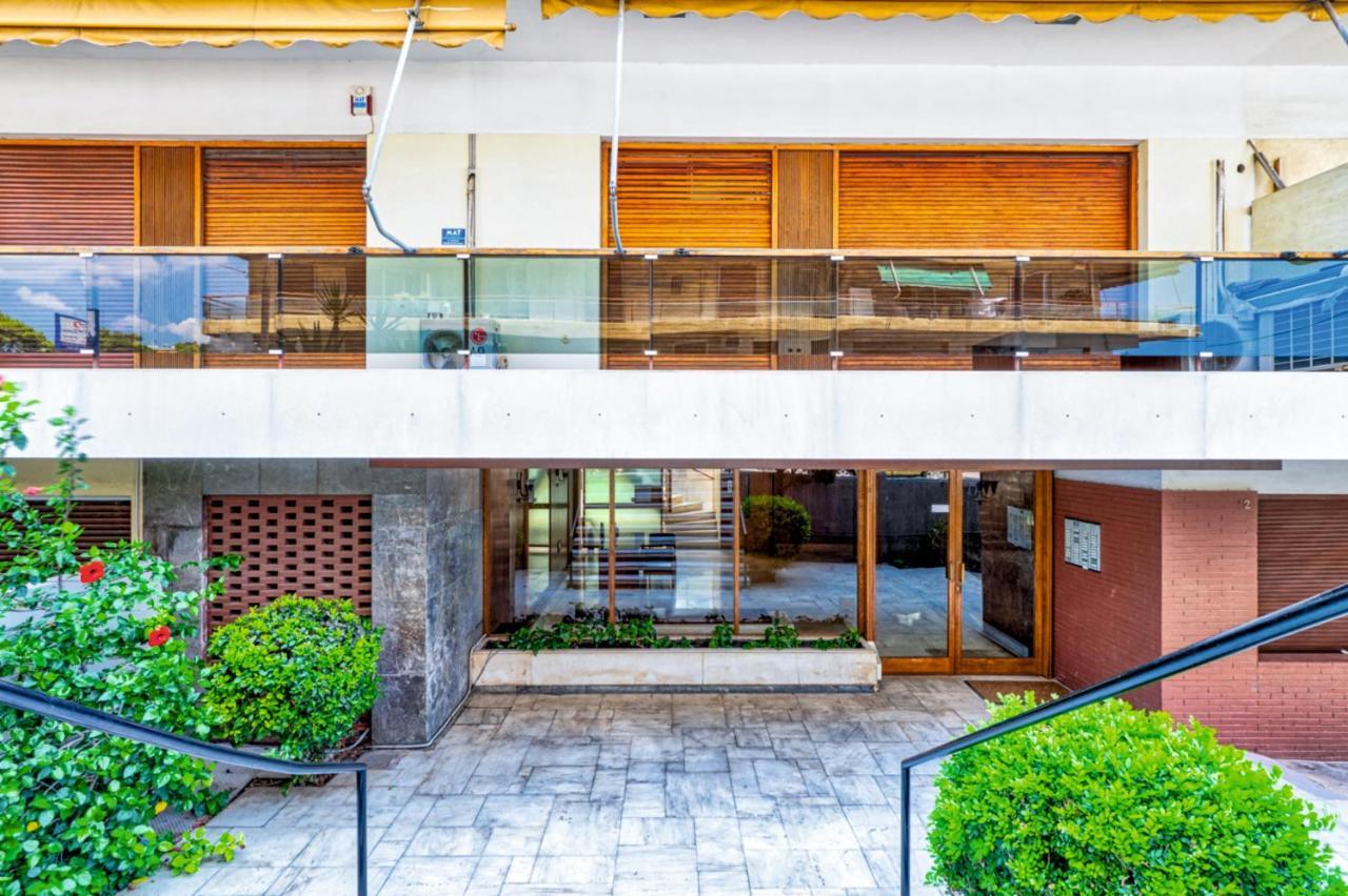 Groovy Apartment By The Sea With Garden Palaio Faliro Eksteriør billede